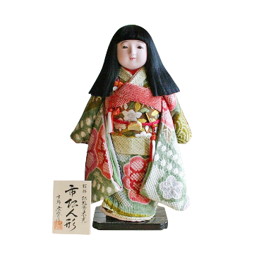 50年ほど前の物です。市松人形 取っ