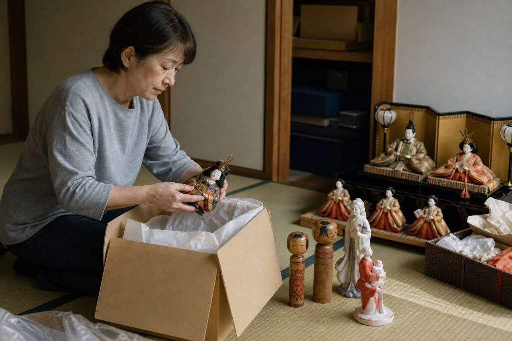値段がつかない人形の手放し方