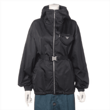 プラダ Re Nylon ナイロン ジャケット 21AW 38 ブラック  
