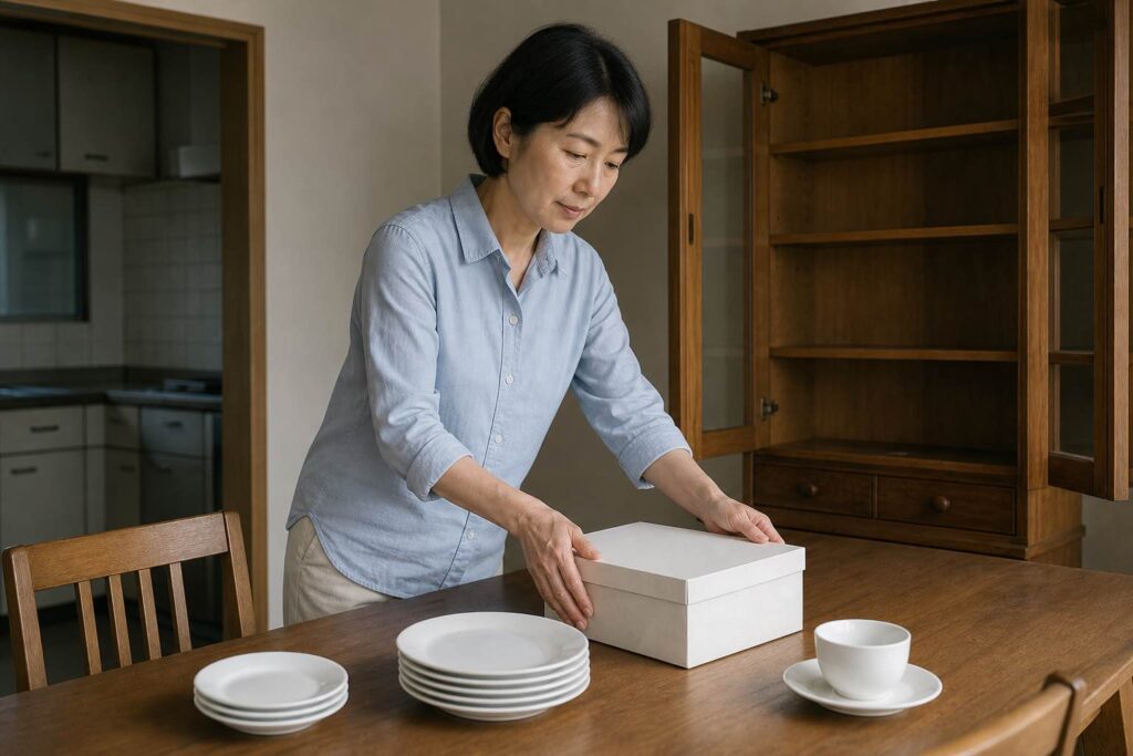 食器棚の査定を申し込む前にすること