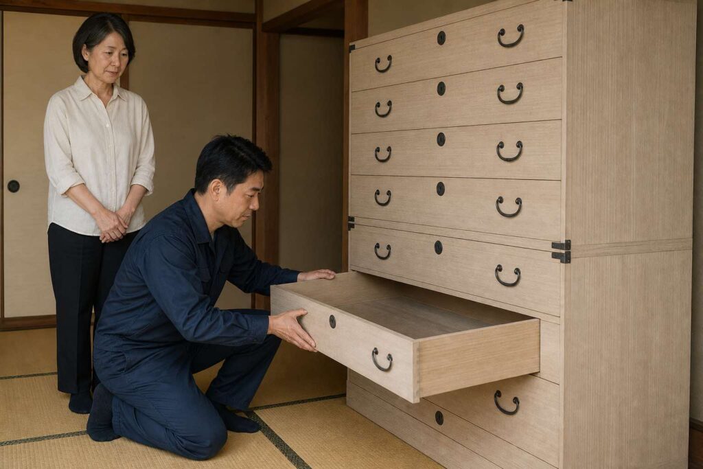 桐たんすの売り方