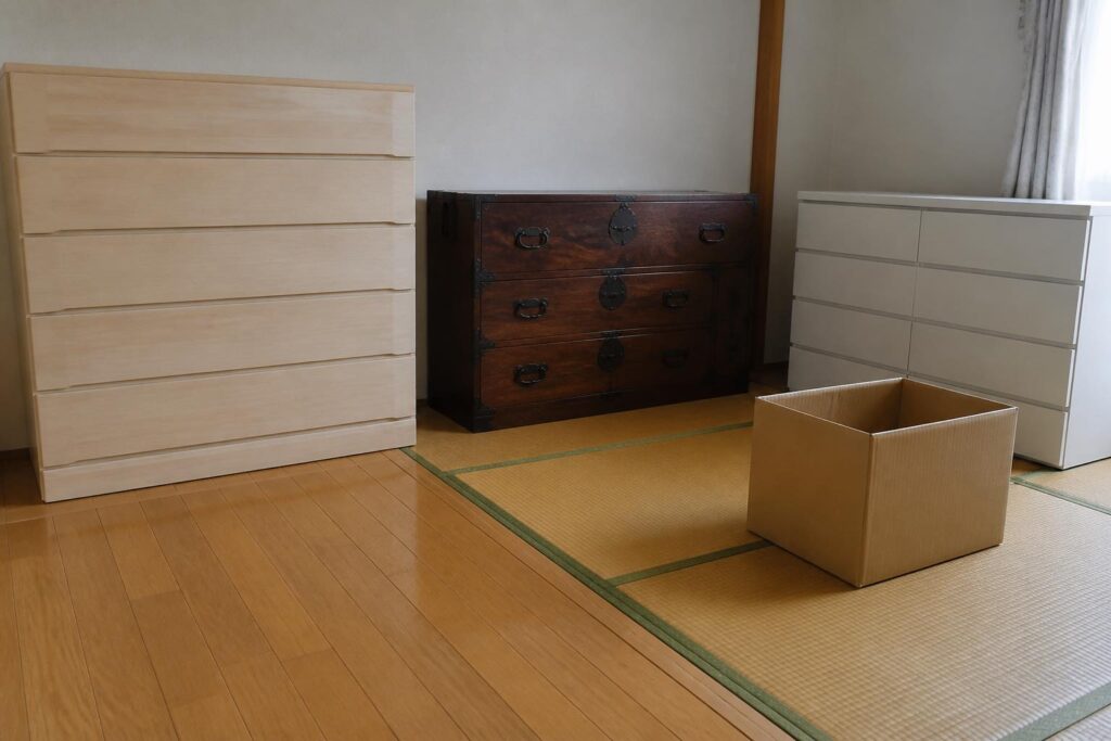 タンスの買取相場の目安一覧