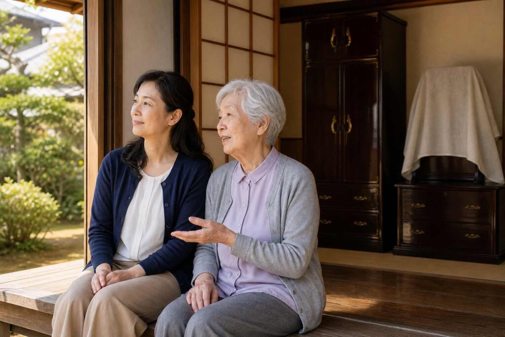 婚礼タンスの処分に後悔を残さない気持ちの整理