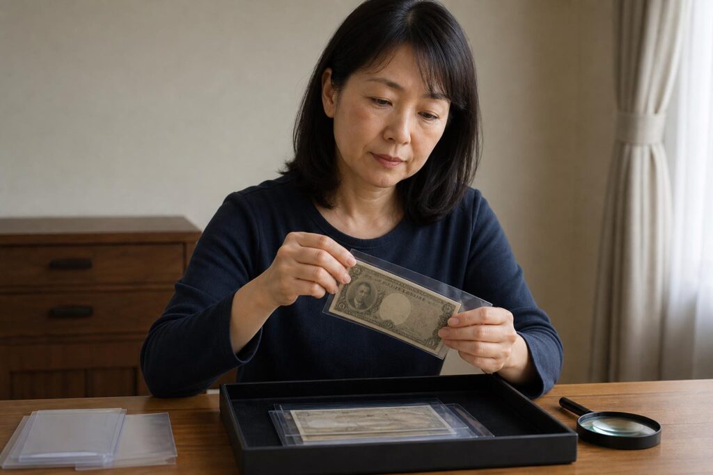 エラー紙幣を損せず手放す手順