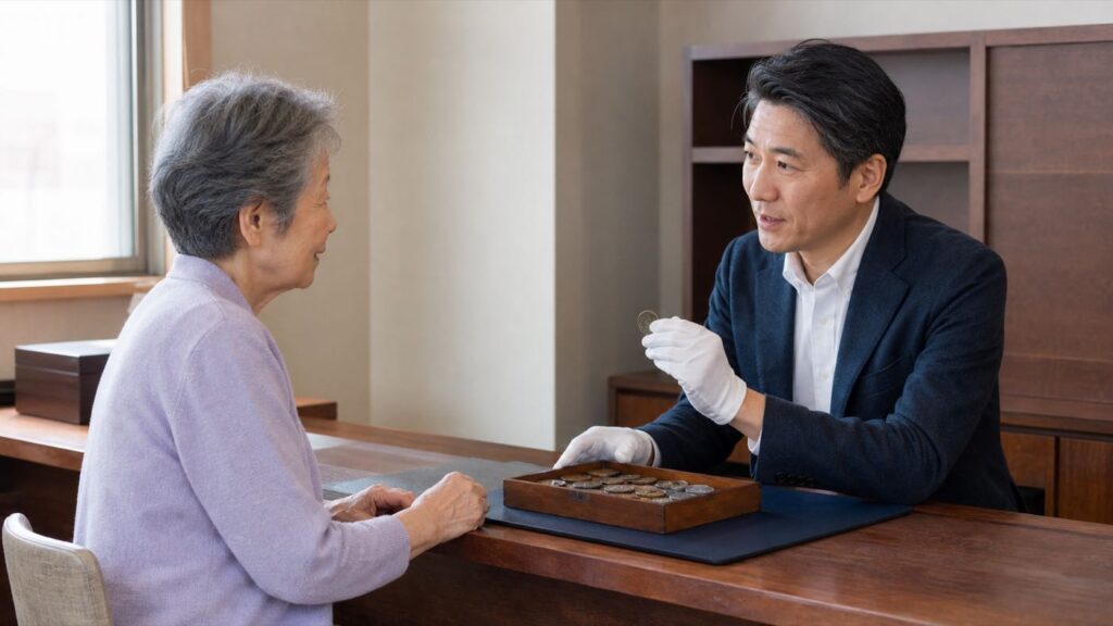 古銭はどこで売る?銀行の換金と古銭買取の違い