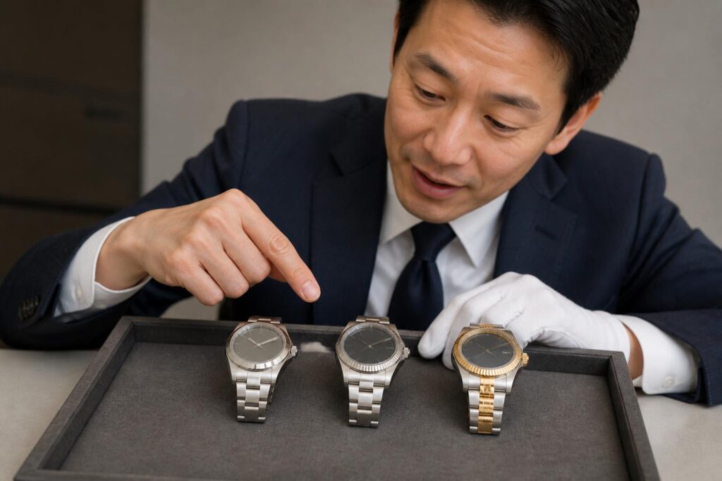 人気モデル別に見られるロレックスの偽物の特徴