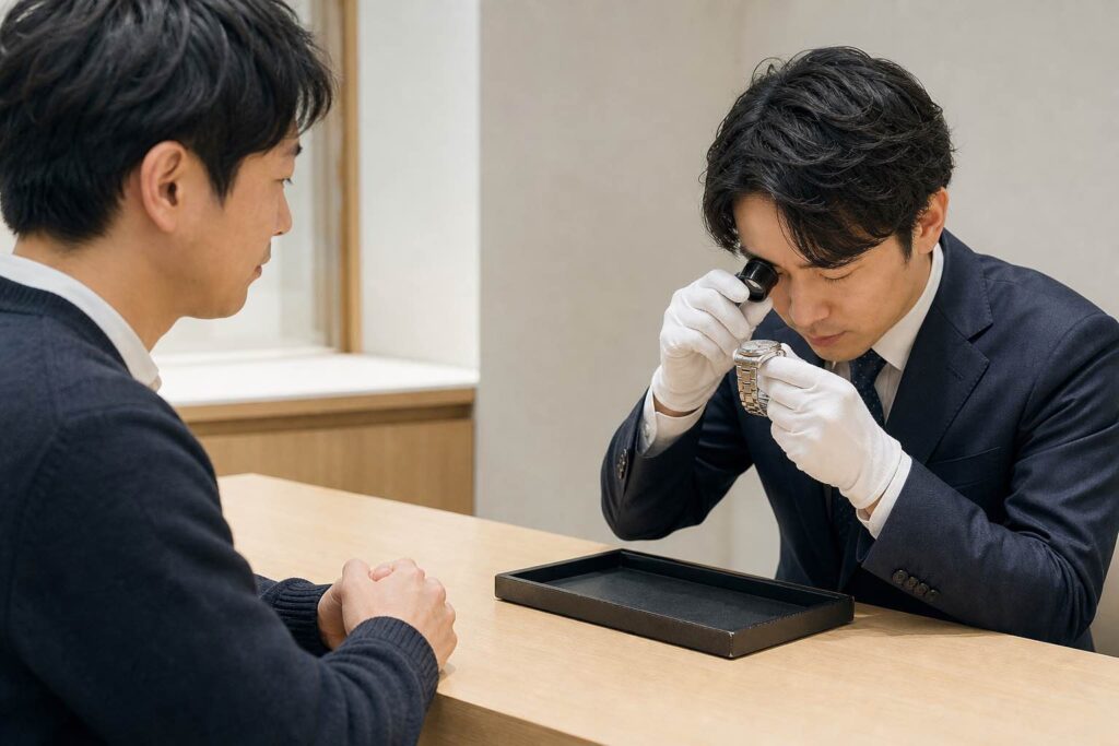 真贋に不安があるロレックスはうるココの無料査定へ