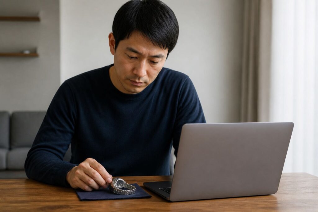 自分のロレックスの買取相場を調べる方法