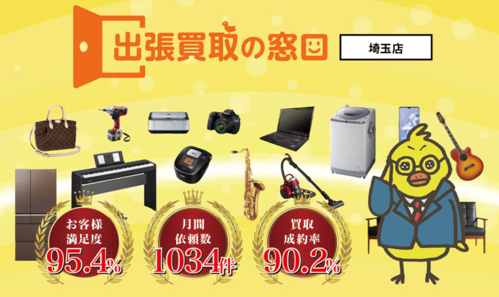 出張買取の窓口