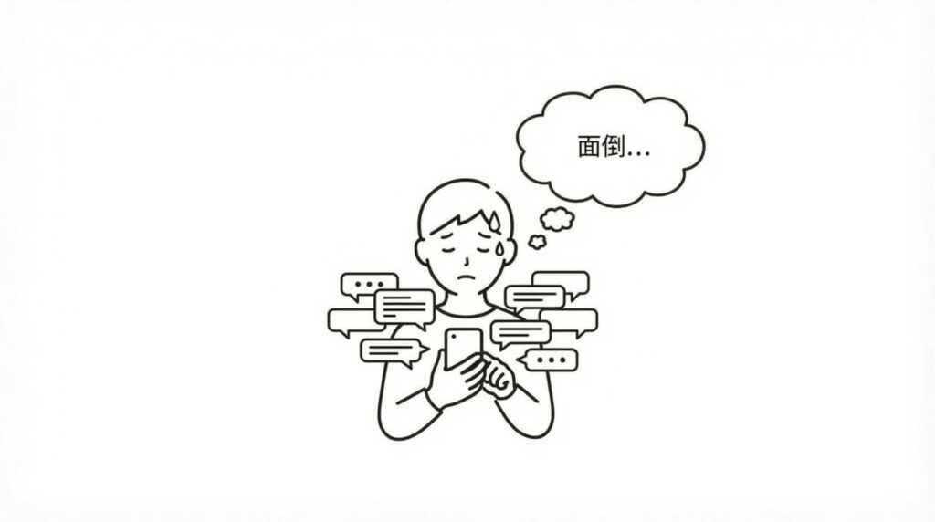 コメントの面倒さ