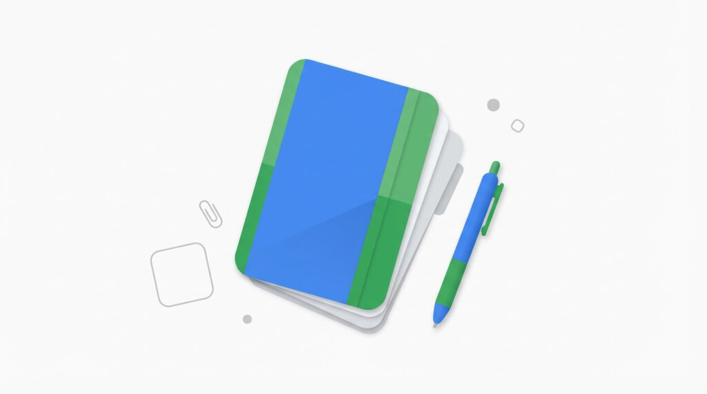 ノートとペン