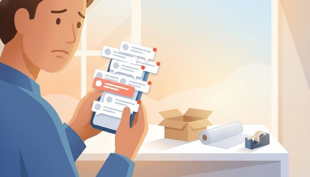 コメントの多さに戸惑う