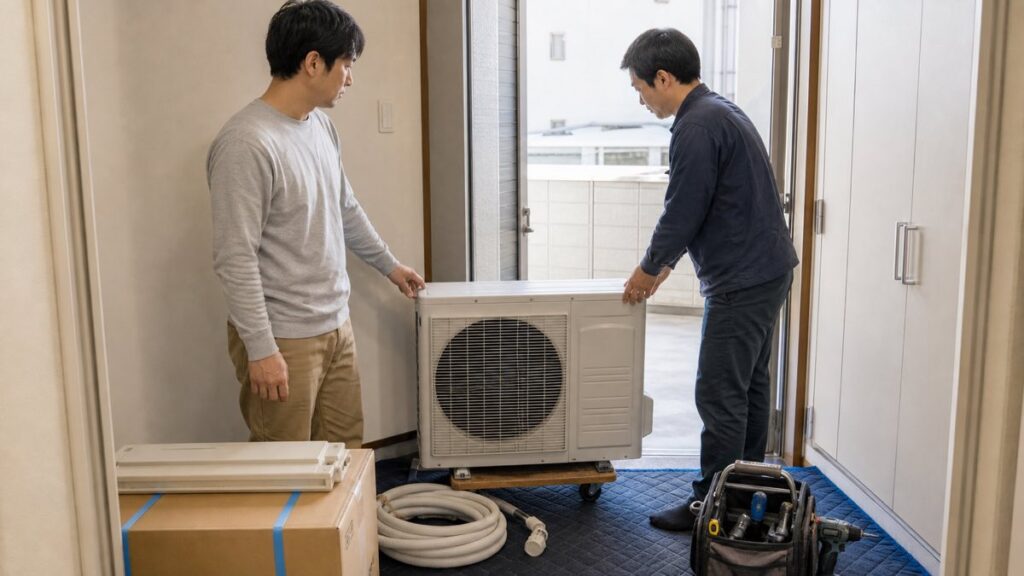 エアコンの手放し方