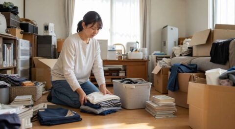 物が多い家の片付けはどこから？挫折しない順番と手放し方を解説