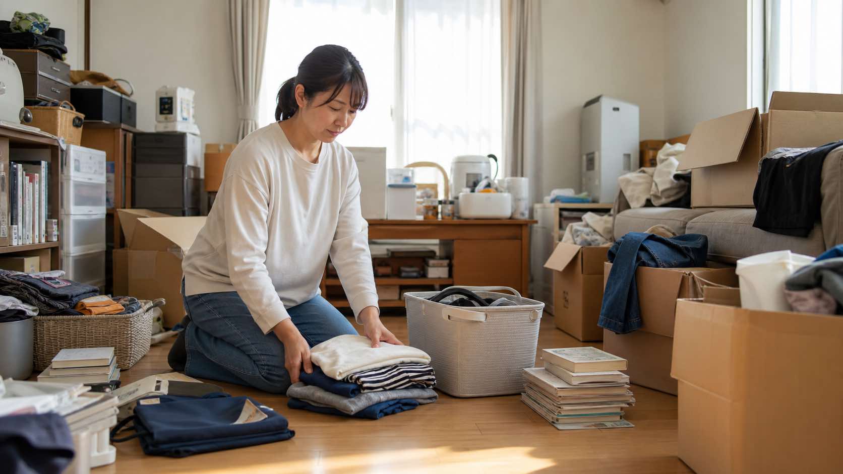 物が多い家の片付けはどこから？挫折しない順番と手放し方を解説