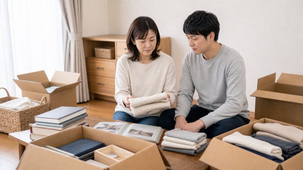 家族と揉めない断捨離の進め方