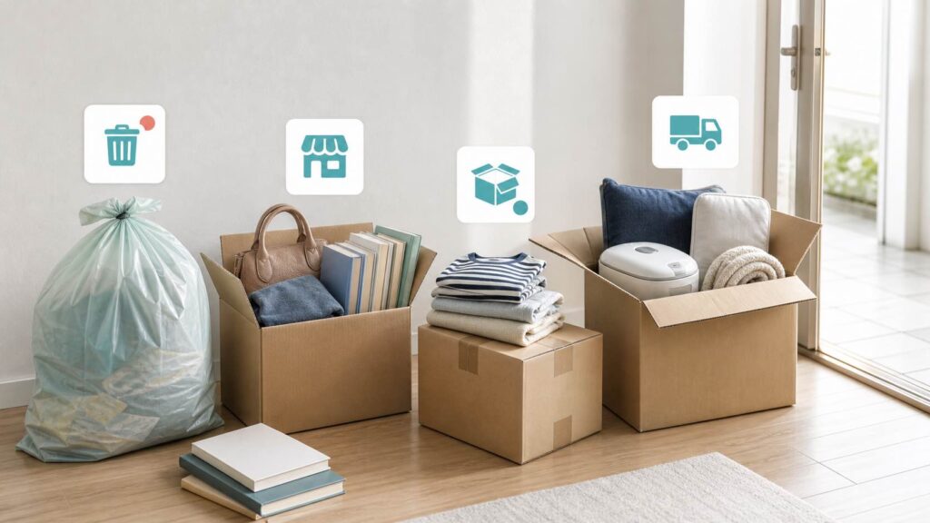 断捨離で出た不用品の手放し方