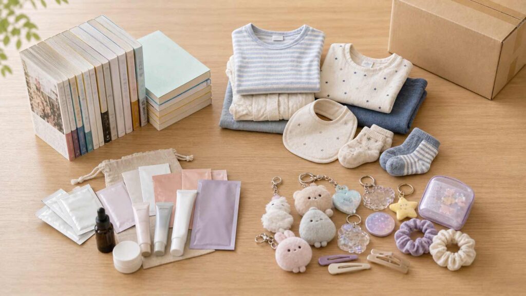 メルカリでまとめ売りが向いている商品