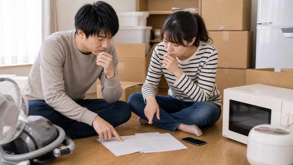 引越しの家電処分でよくある質問
