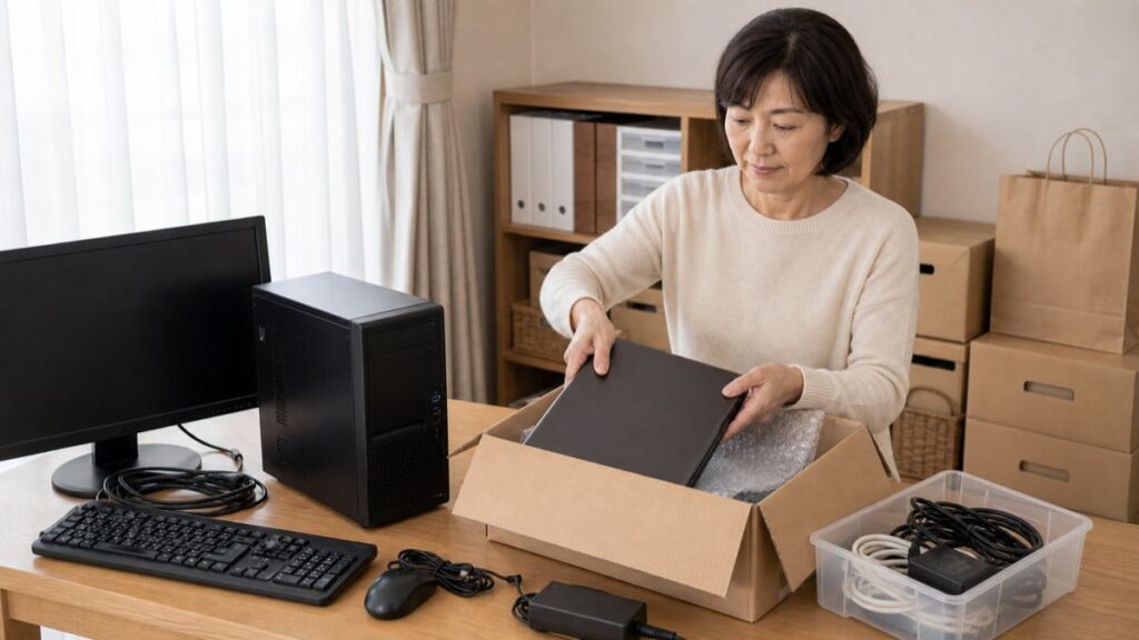 古いパソコンの処分方法