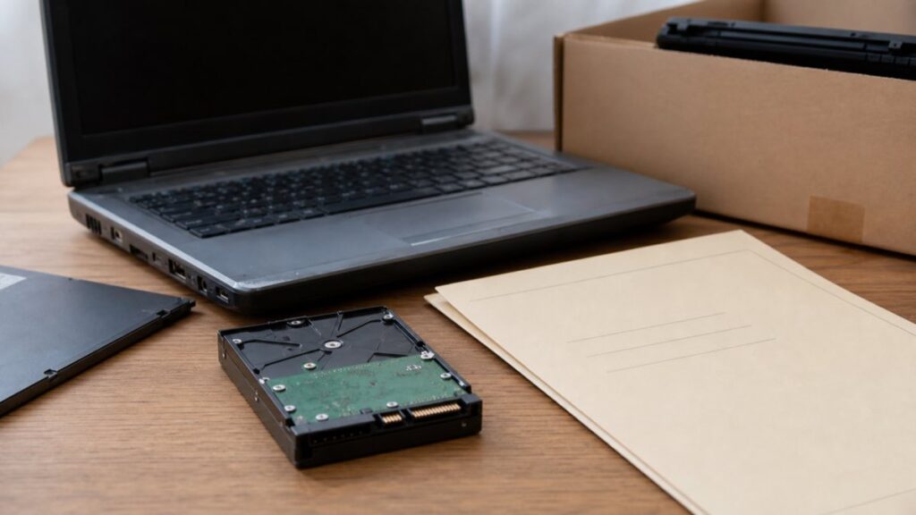 パソコン処分でデータ消去しないとどうなる