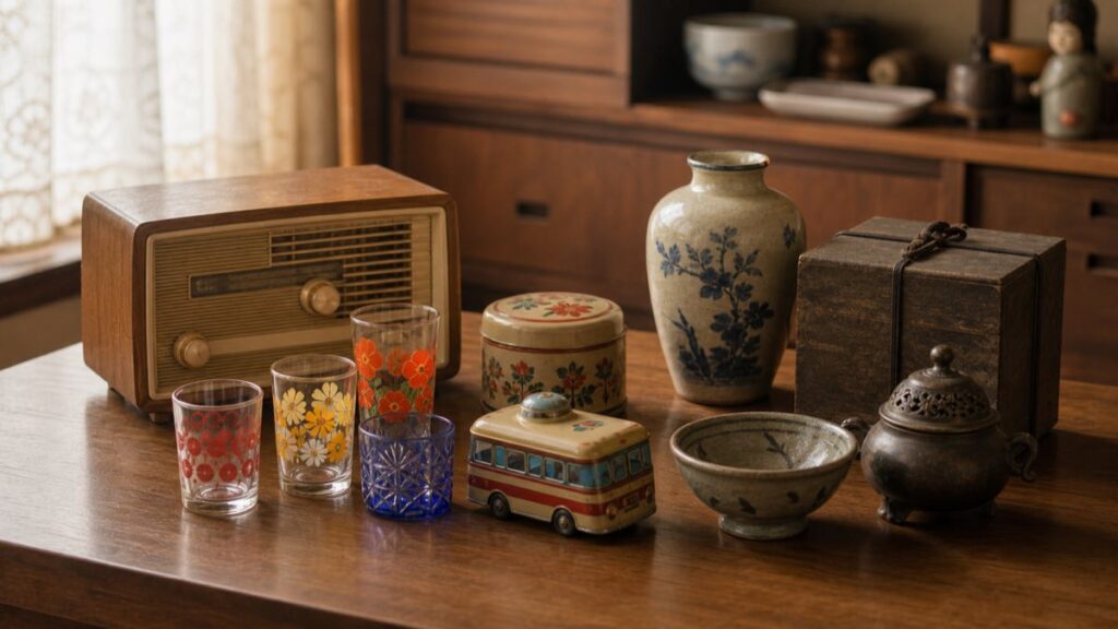 昭和レトロとは？ブームが続く背景と骨董品との違い
