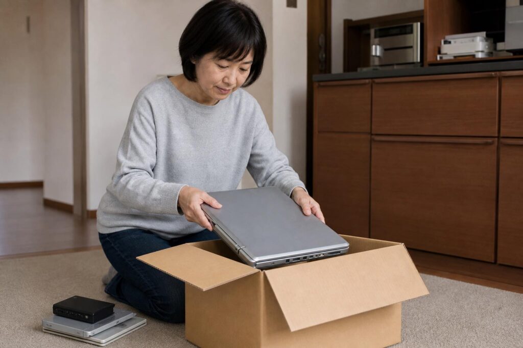 寿命を迎えたパソコンの安全な処分方法