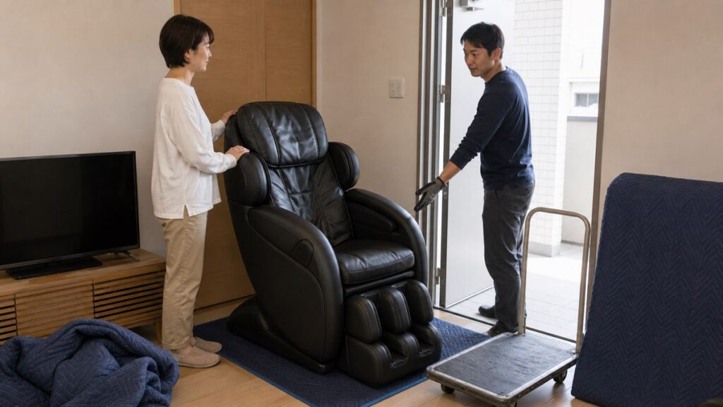 買って後悔したマッサージチェアの手放し方