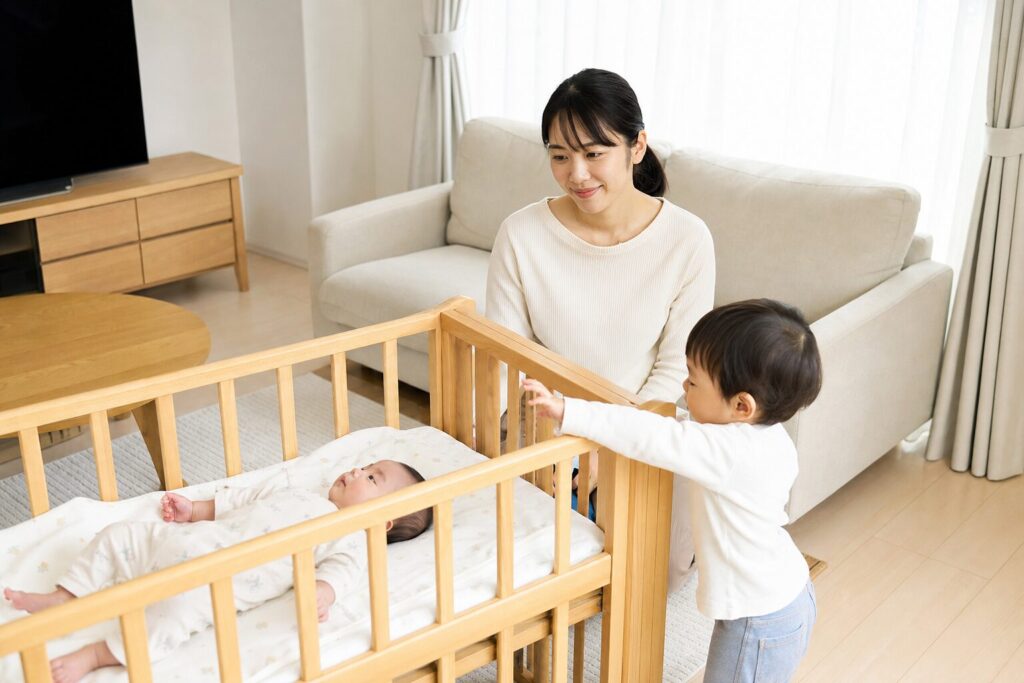 それでもベビーベッドが必要になりやすい家庭