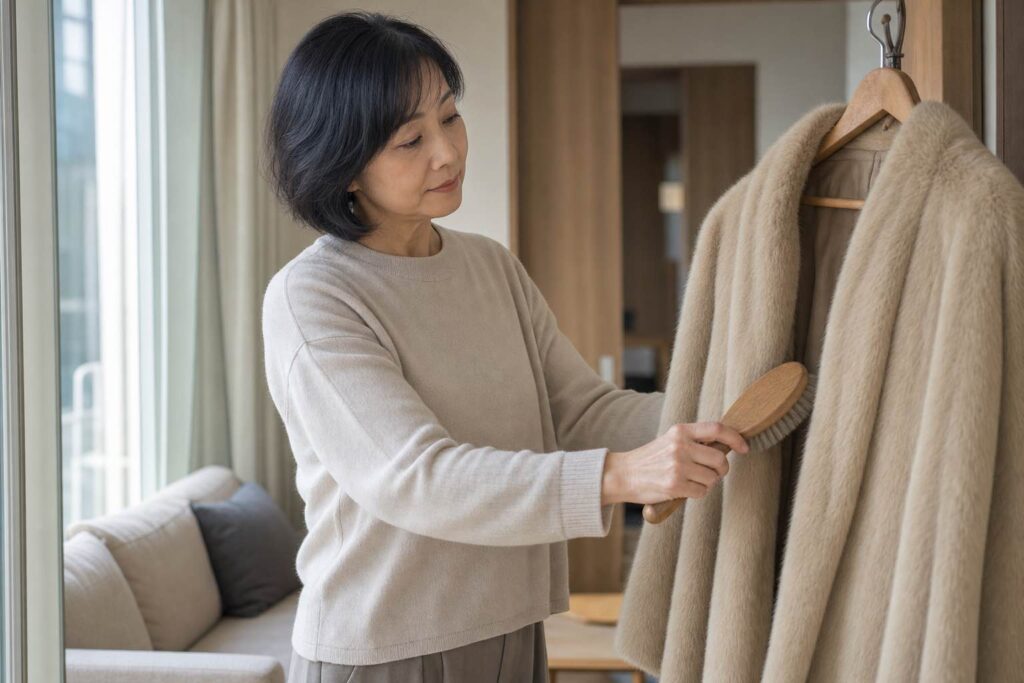 毛皮は自宅でクリーニングできる？
