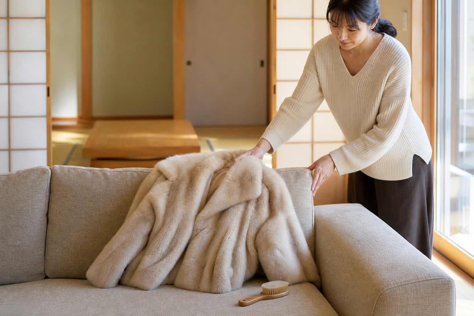 毛皮のクリーニングは自宅でできる？正しいお手入れと保管方法