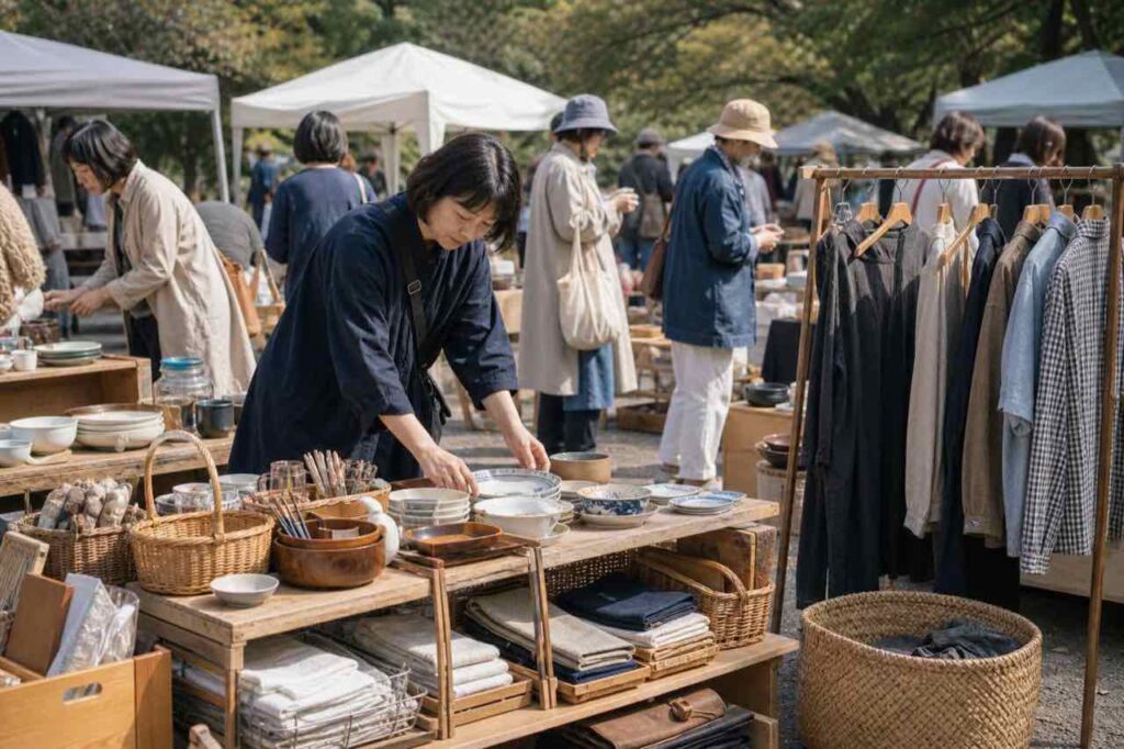 フリーマーケットで売れる陳列の3大原則