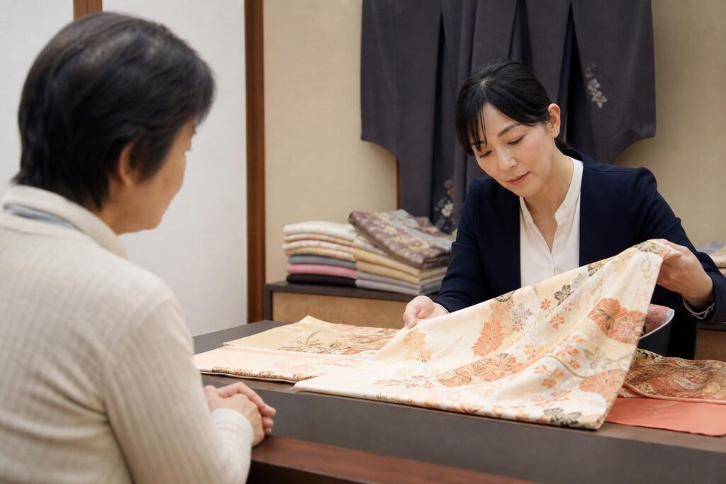 着物の買取価格を現実的にとらえるための考え方