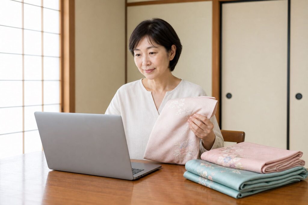 着物の買取相場を自分で調べる方法
