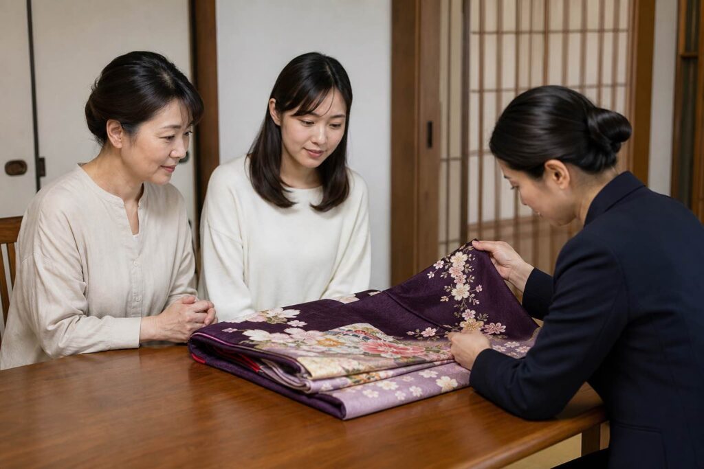 着ないママ振袖・役目を終えた振袖は買取という選択肢も