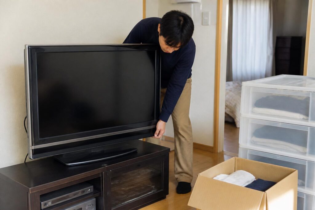 10年前のテレビを手放すときの注意点