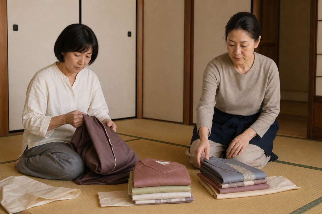 着物の処分の手順