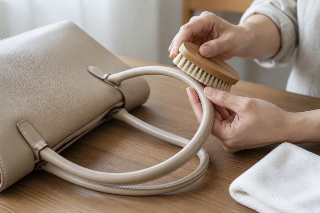 ヌメ革のお手入れ方法