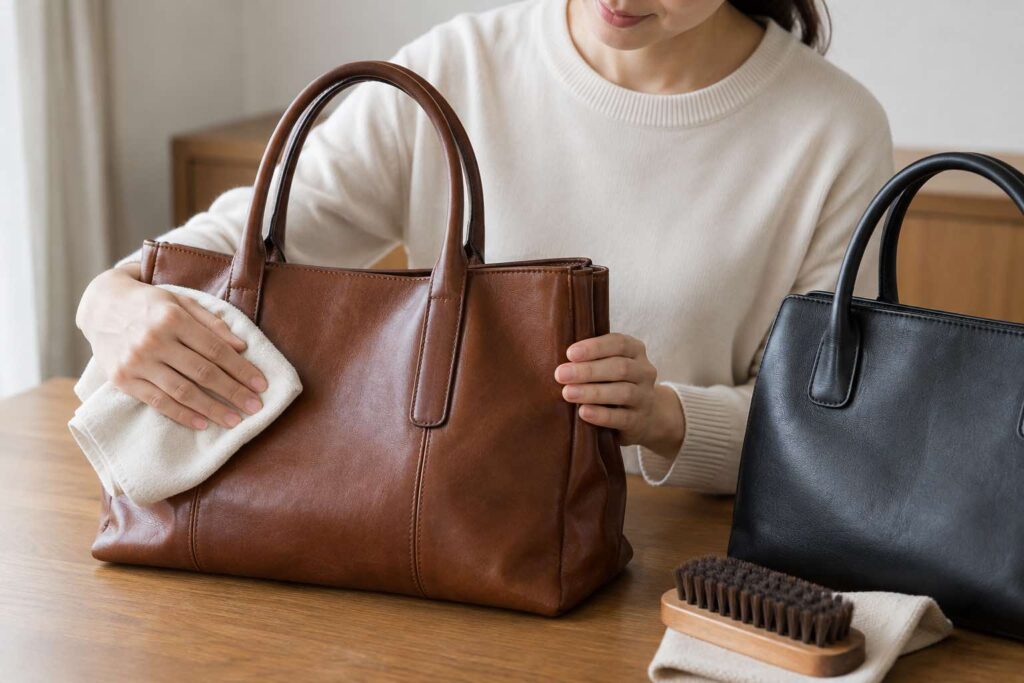 ルイヴィトン エピとタイガのお手入れ方法