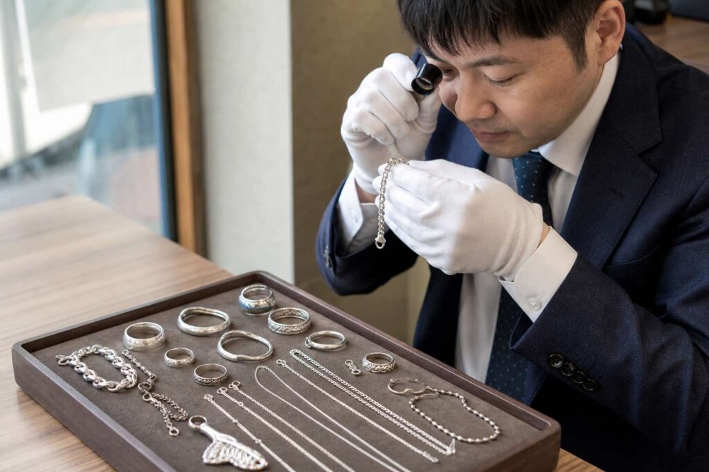 シルバーアクセサリーは買取できる?