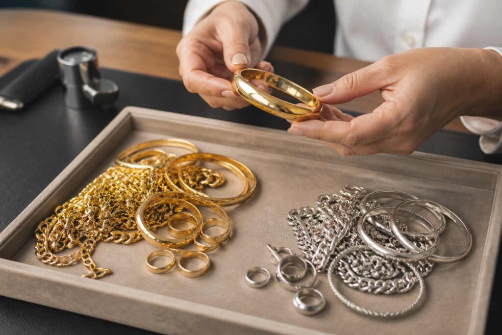 金・プラチナなどの貴金属は高く売れる