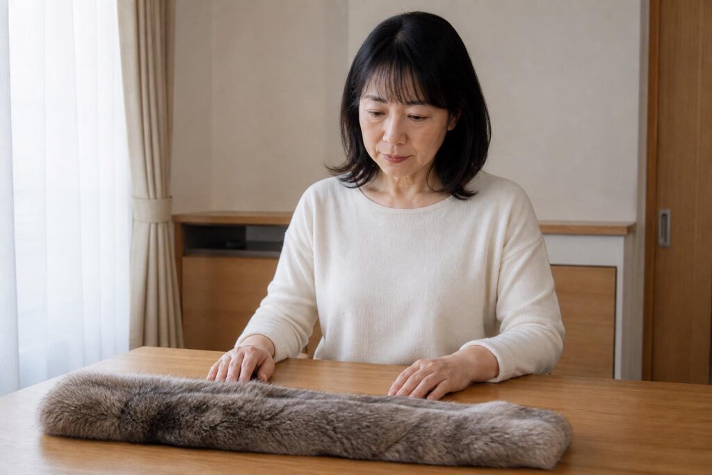 毛皮マフラーの手入れでよくある質問
